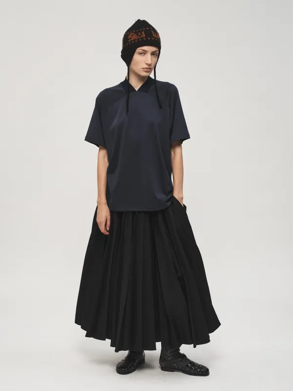 Soccer Jersey Tee Navy made by 6397