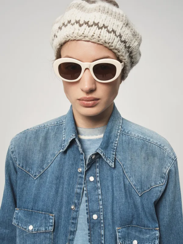 Denim Western Shirt sold by 6397