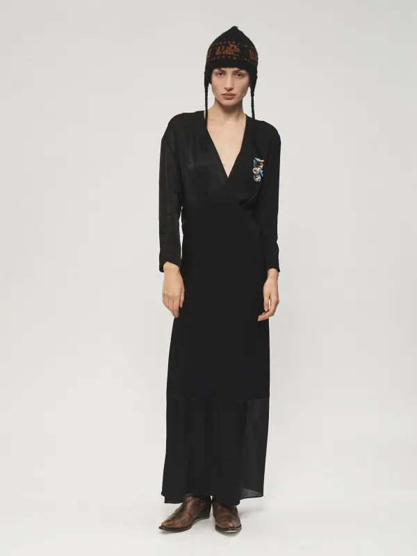 Long Patchwork S-Curve Black made by 6397