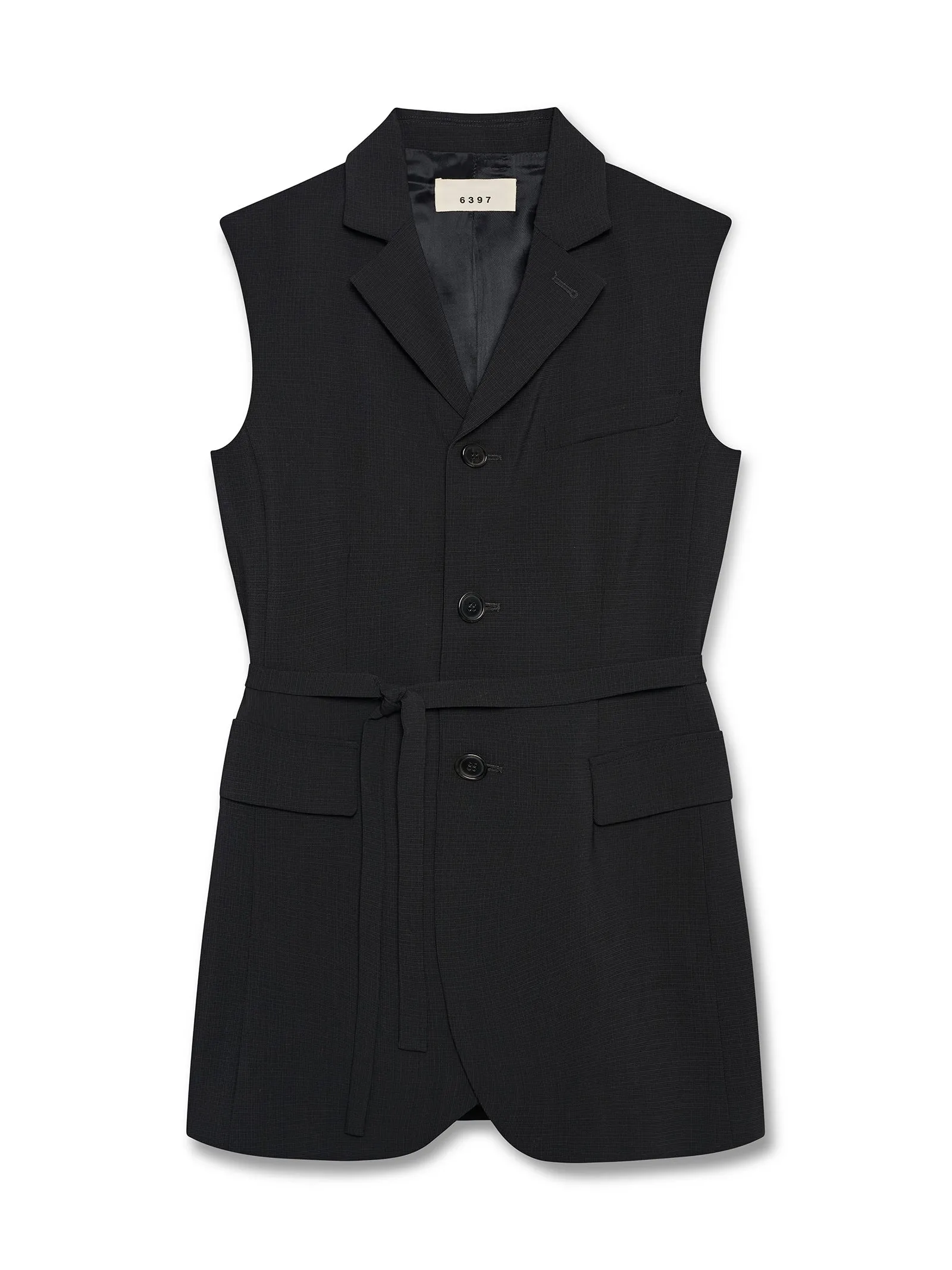 Sleeveless Blazer Charcoal sold by 6397 product image thumbnail 4
