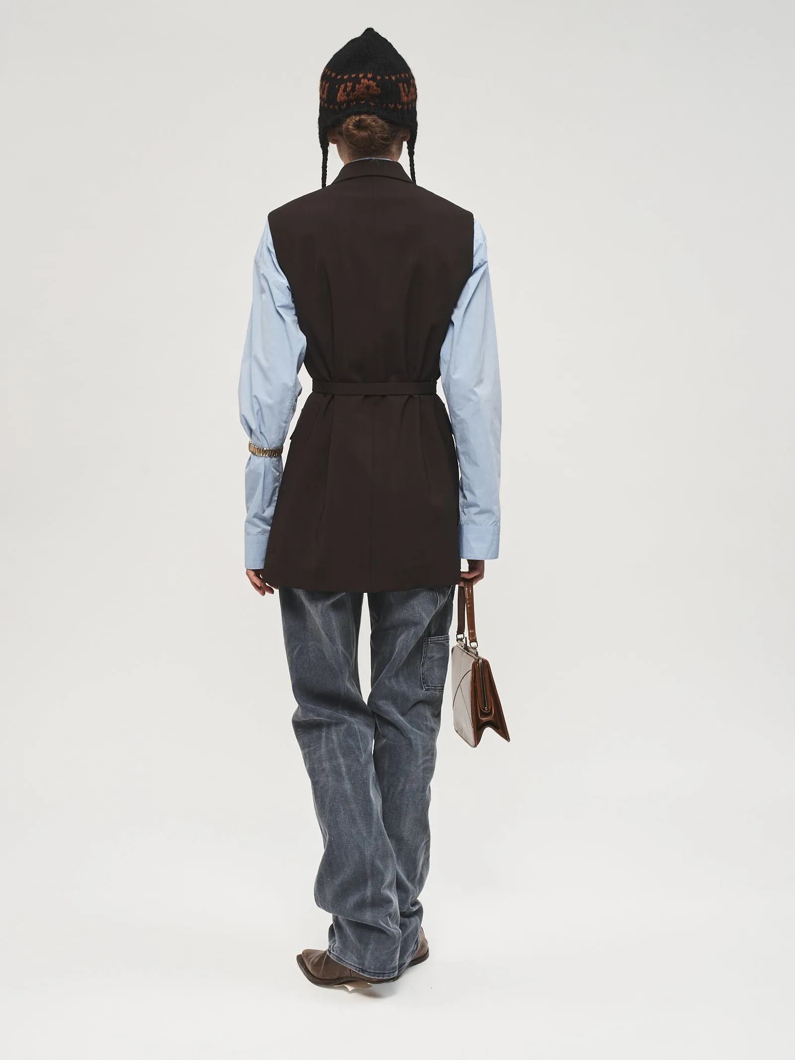 Sleeveless Blazer Charcoal sold by 6397 product image thumbnail 2