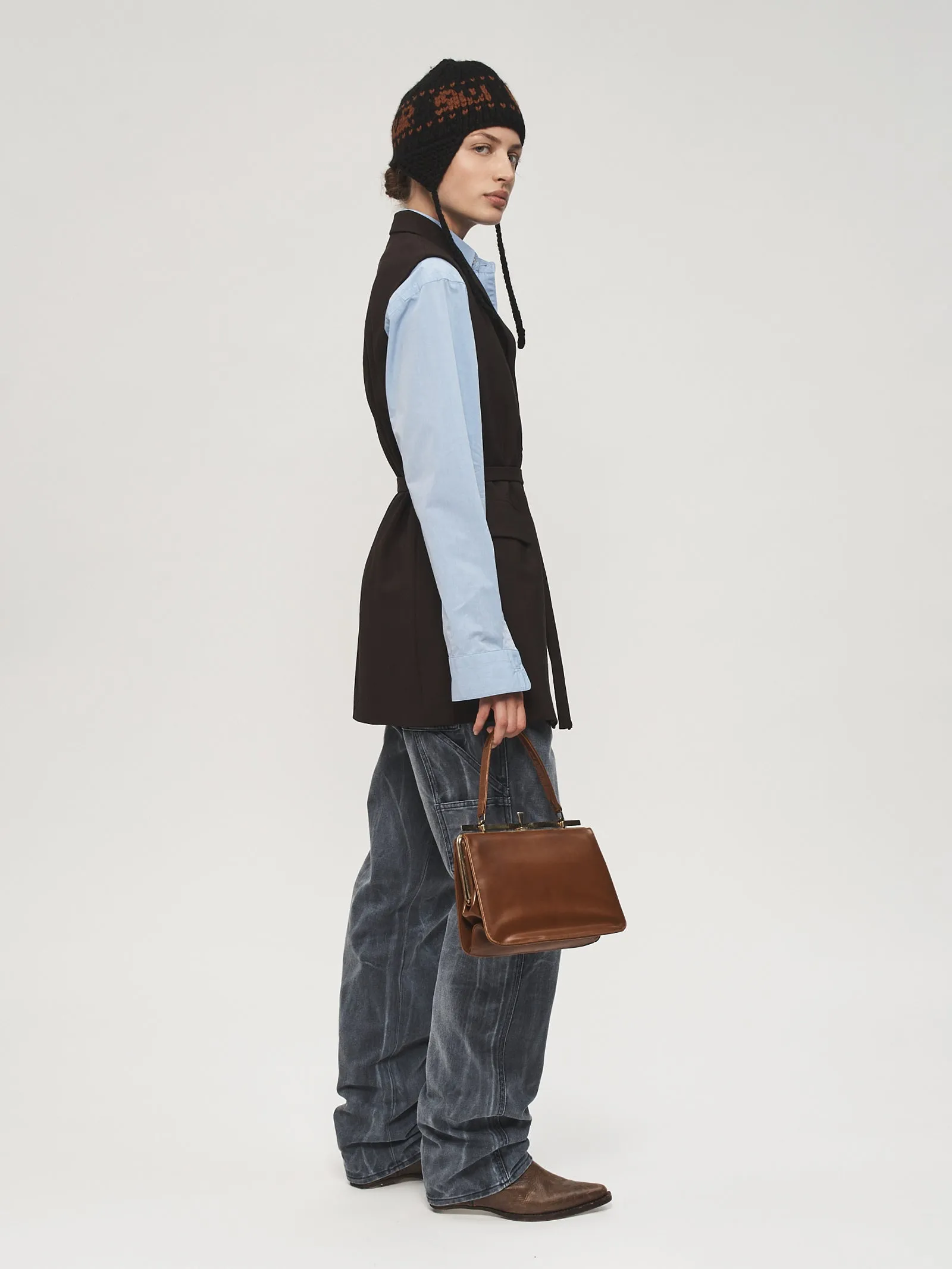 Sleeveless Blazer Charcoal sold by 6397 product image thumbnail 3