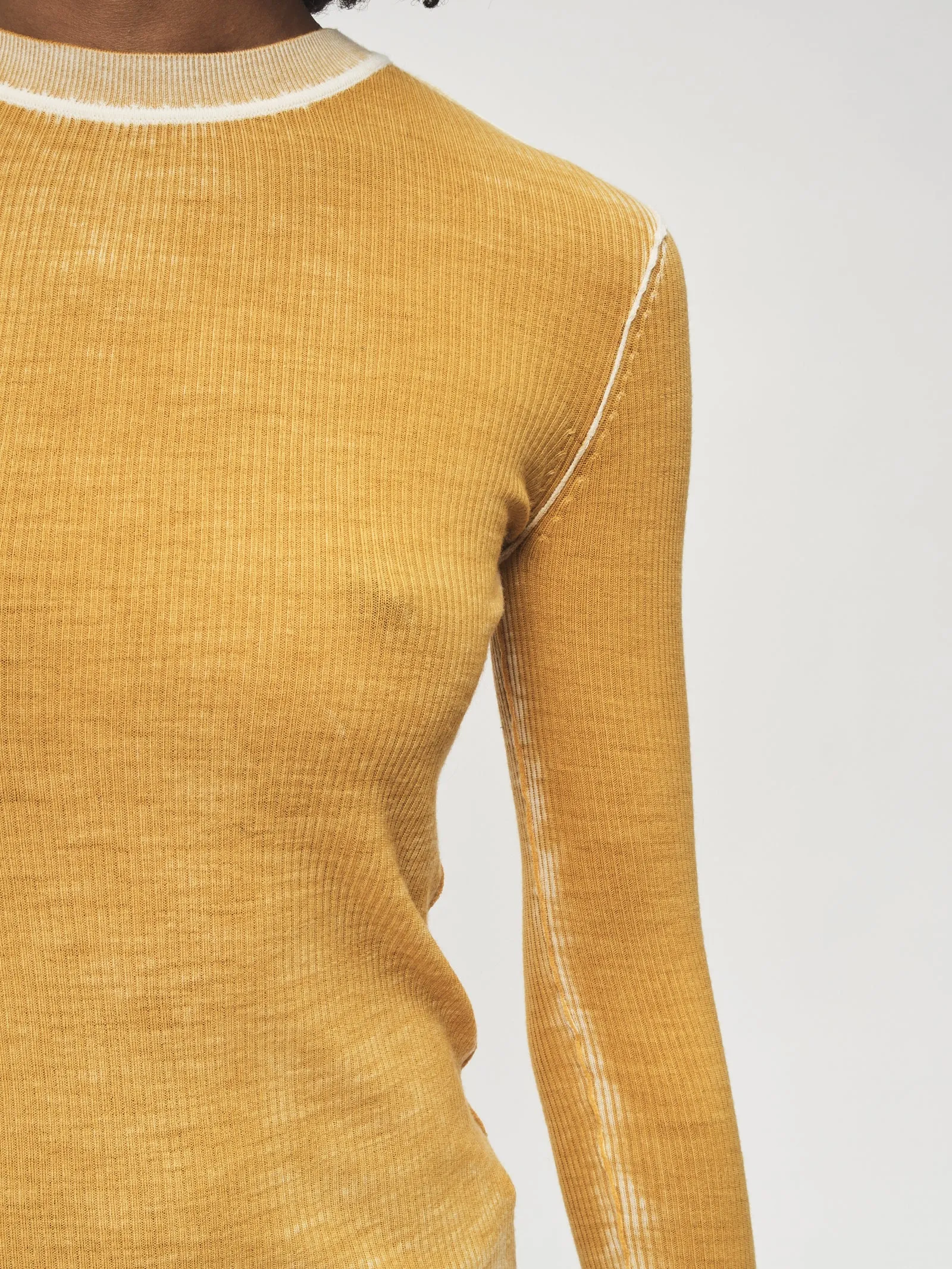 Printed L/S Crew Marigold sold by 6397 product image thumbnail 4