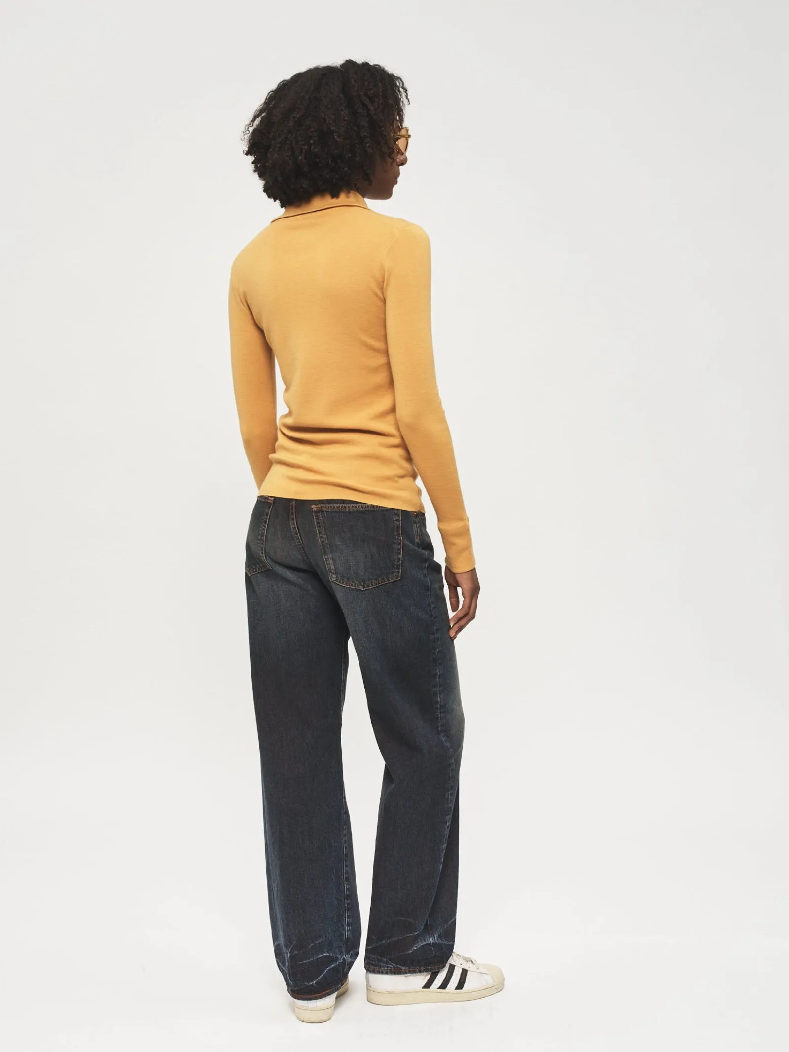 Quarter Zip Turtleneck Marigold sold by 6397 product image thumbnail 3
