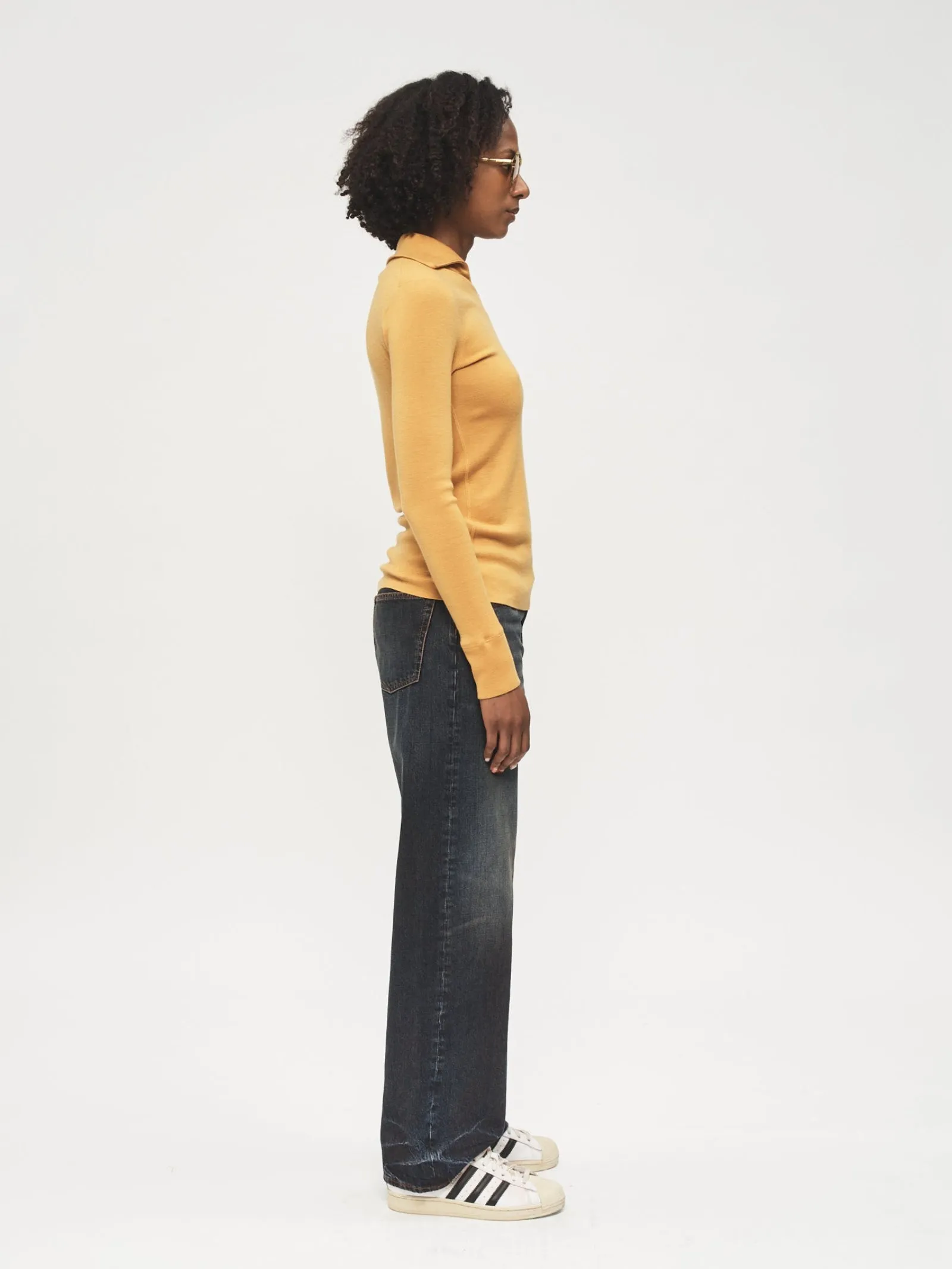 Quarter Zip Turtleneck Marigold sold by 6397 product image thumbnail 2