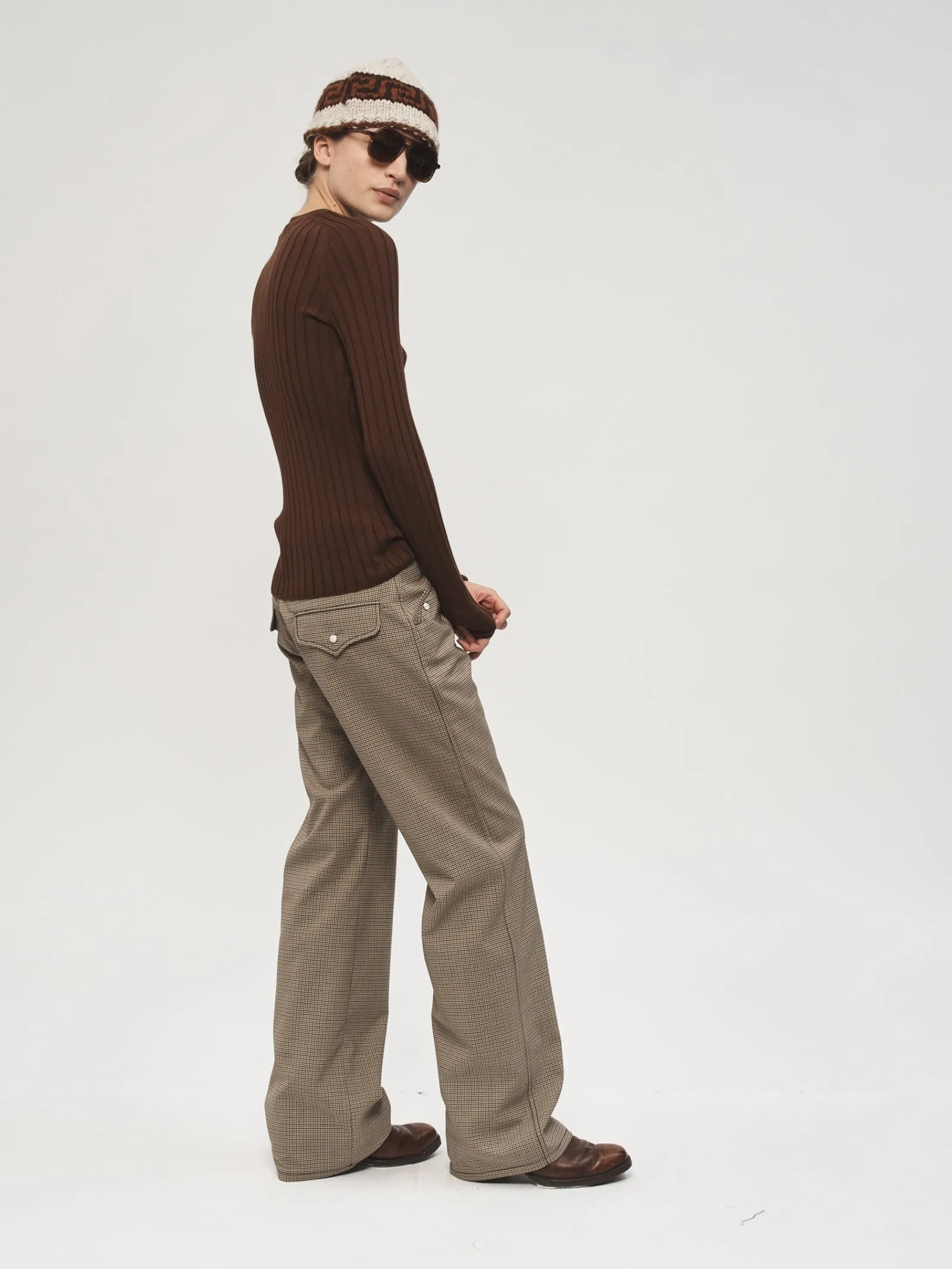 Ribbed High-V Brown sold by 6397 product image thumbnail 2