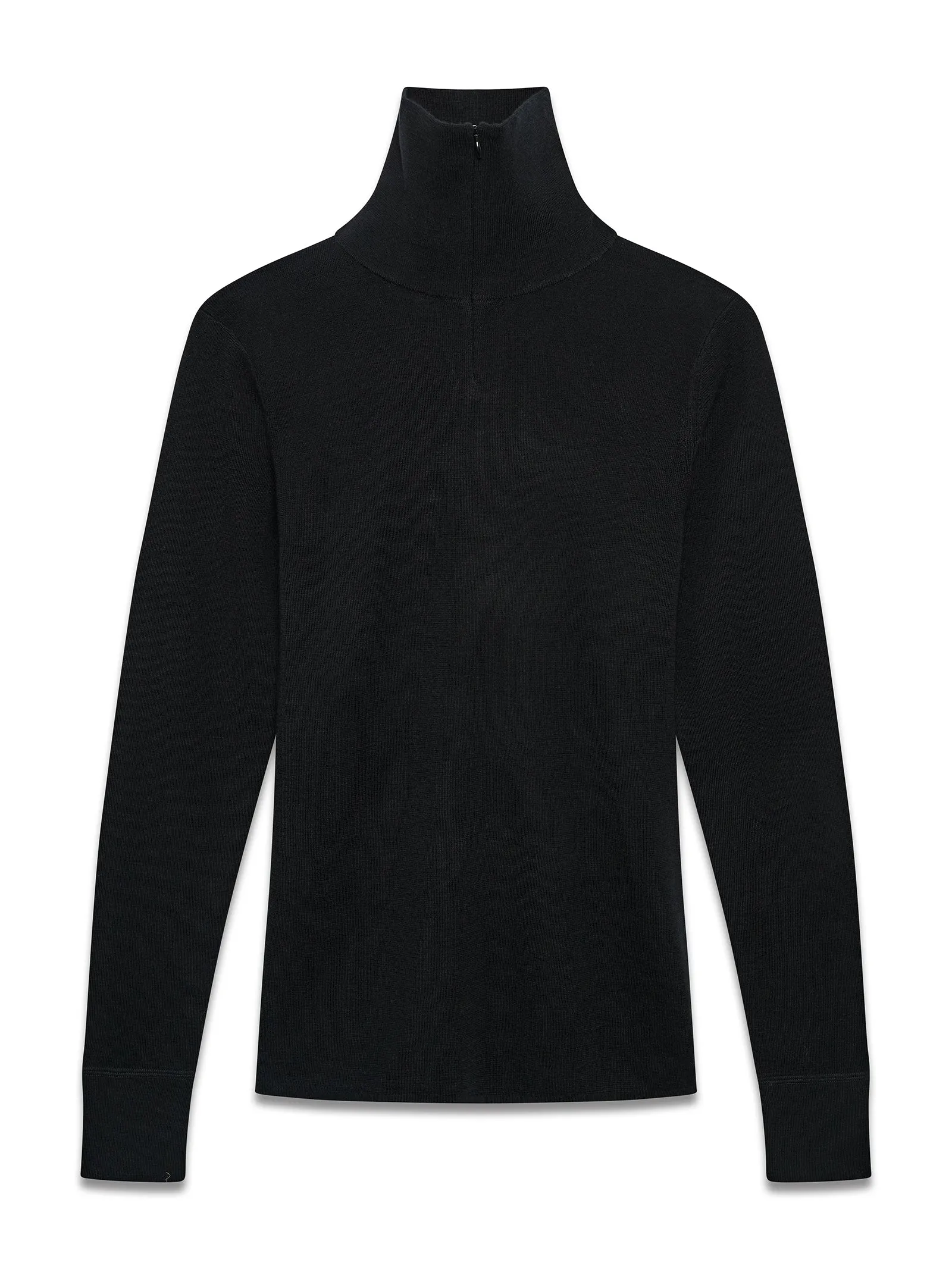Quarter Zip Turtleneck Black sold by 6397 product image thumbnail 5