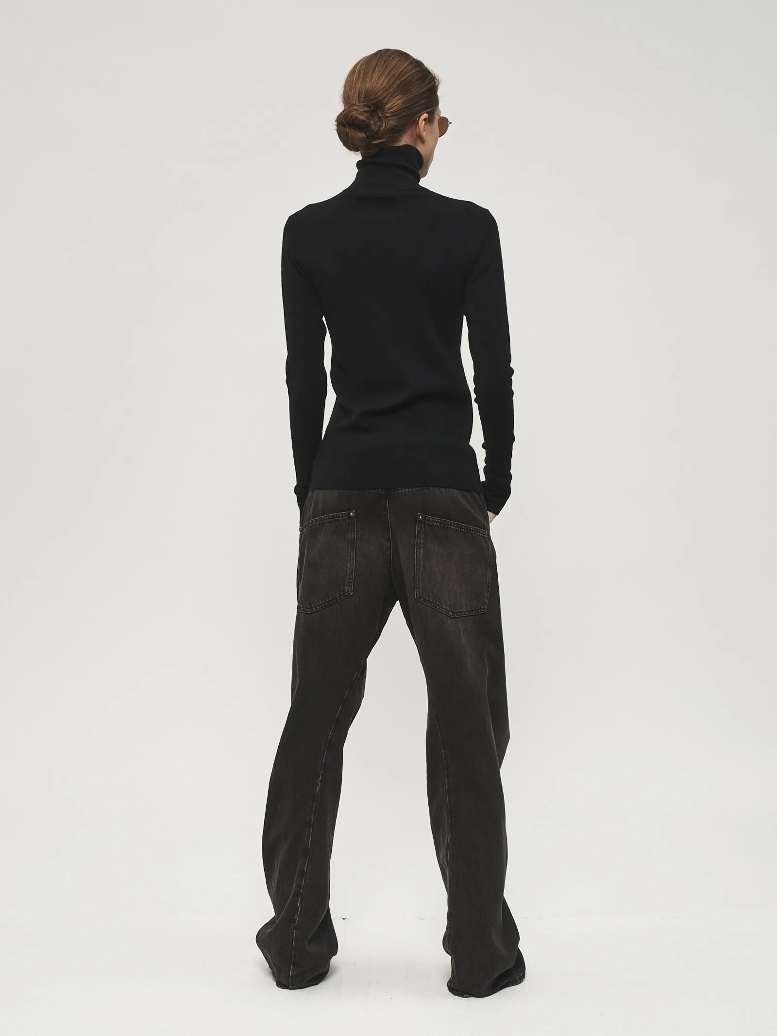 Quarter Zip Turtleneck Black sold by 6397 product image thumbnail 3