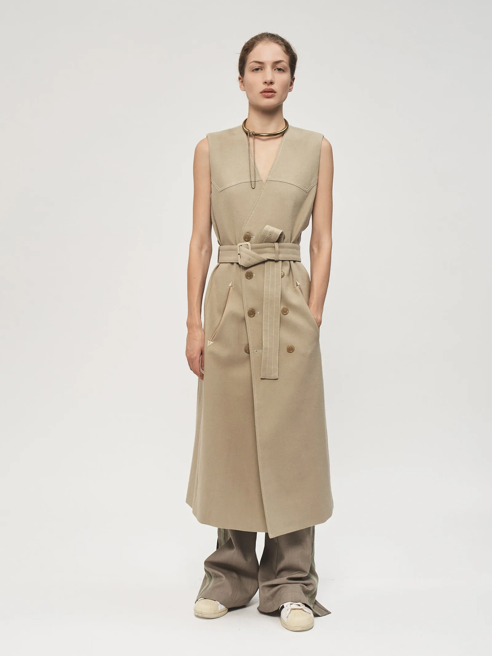 DB Belted Dress Sand sold by 6397 product image thumbnail 2