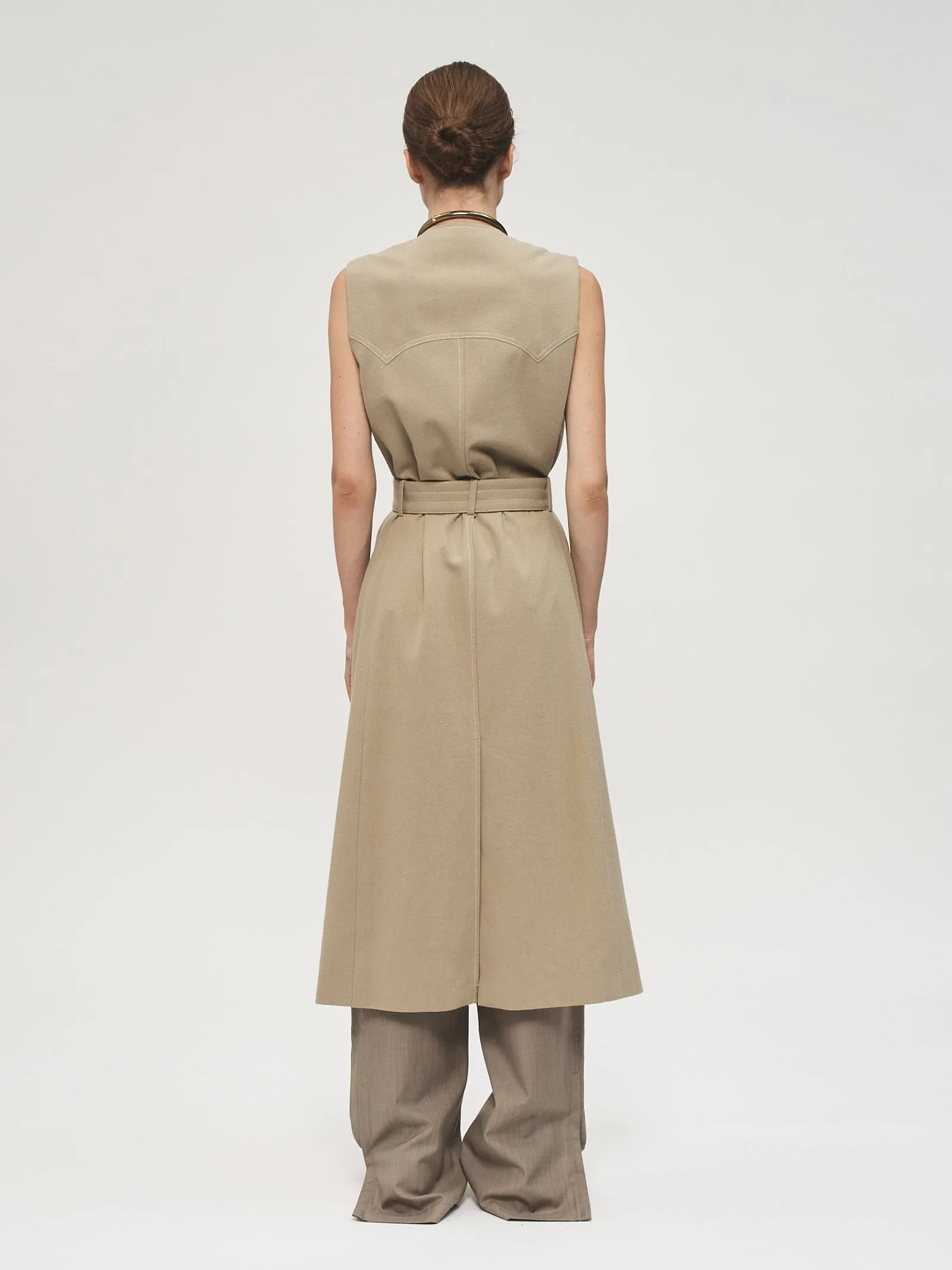 DB Belted Dress Sand sold by 6397 product image thumbnail 3