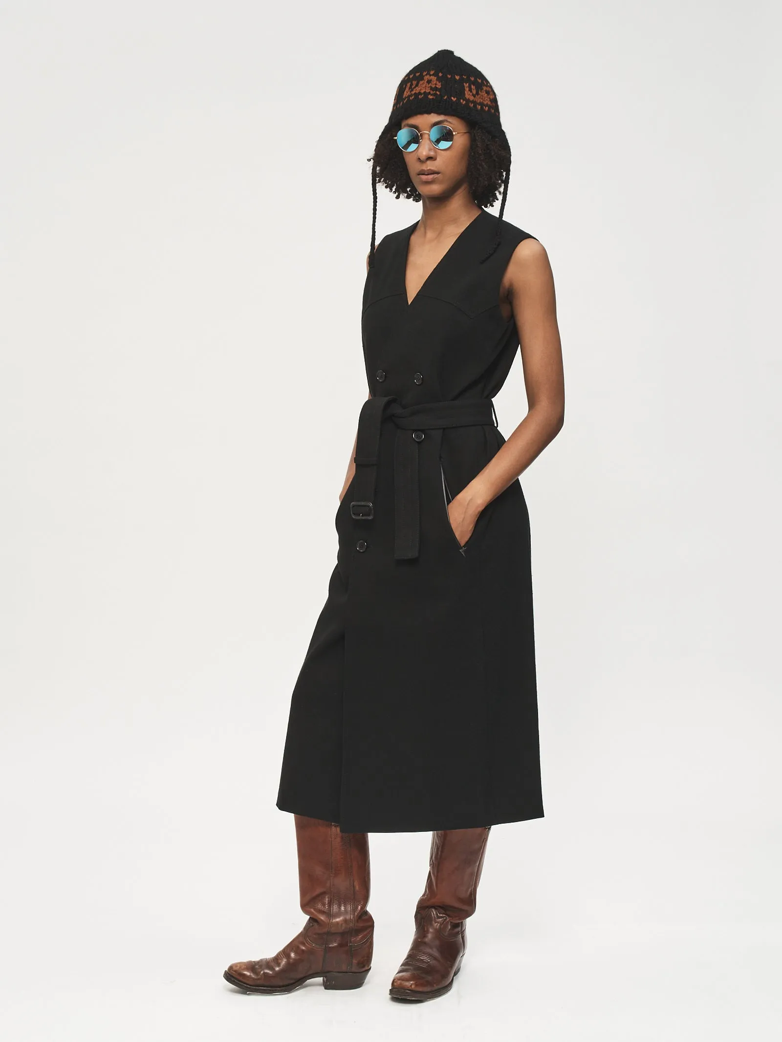 DB Belted Dress Black sold by 6397 product image thumbnail 2