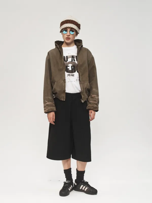 Zip-Up Hoodie Mud made by 6397