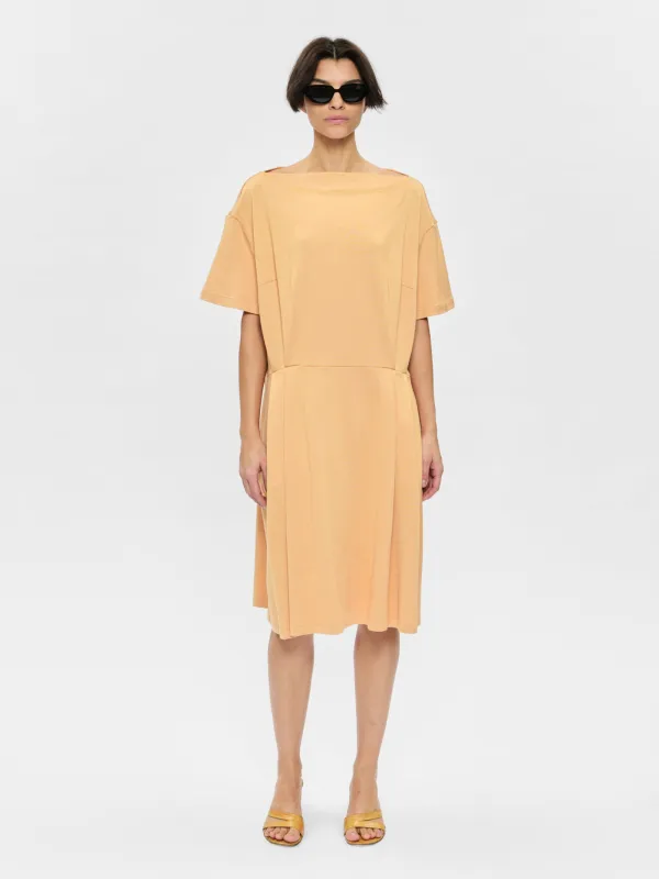 Bateau Dress Creamsicle made by 6397