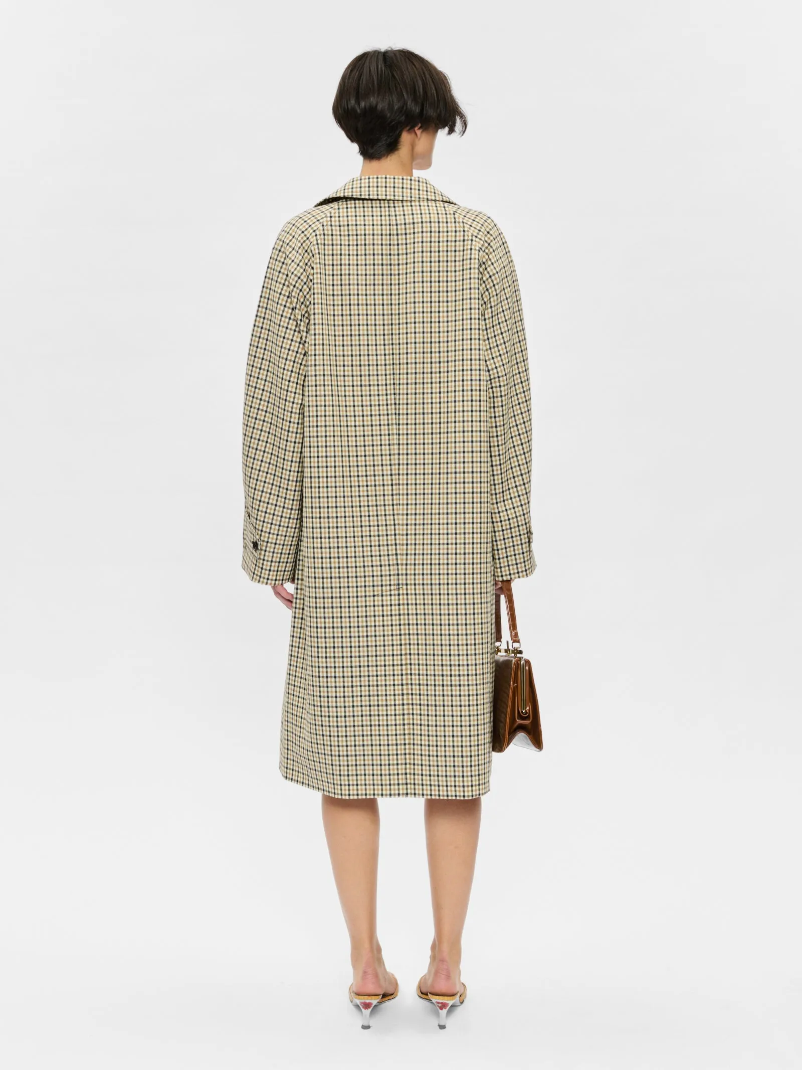 Motoring Coat Blonde Check sold by 6397 product image thumbnail 3