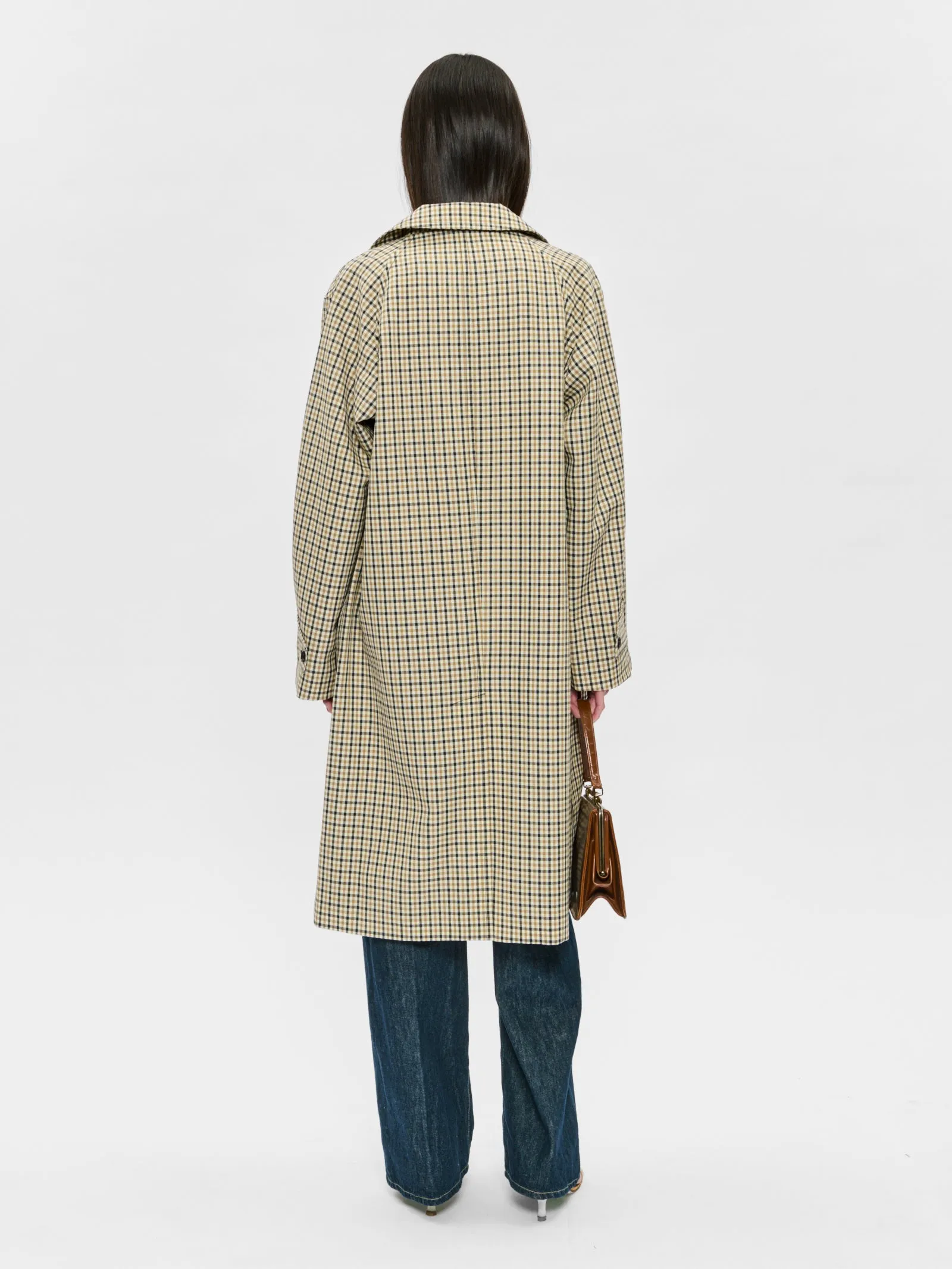 Motoring Coat Blonde Check sold by 6397 product image thumbnail 4