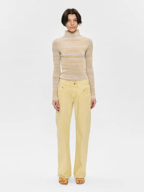Slim Bootcut Trouser Blonde made by 6397