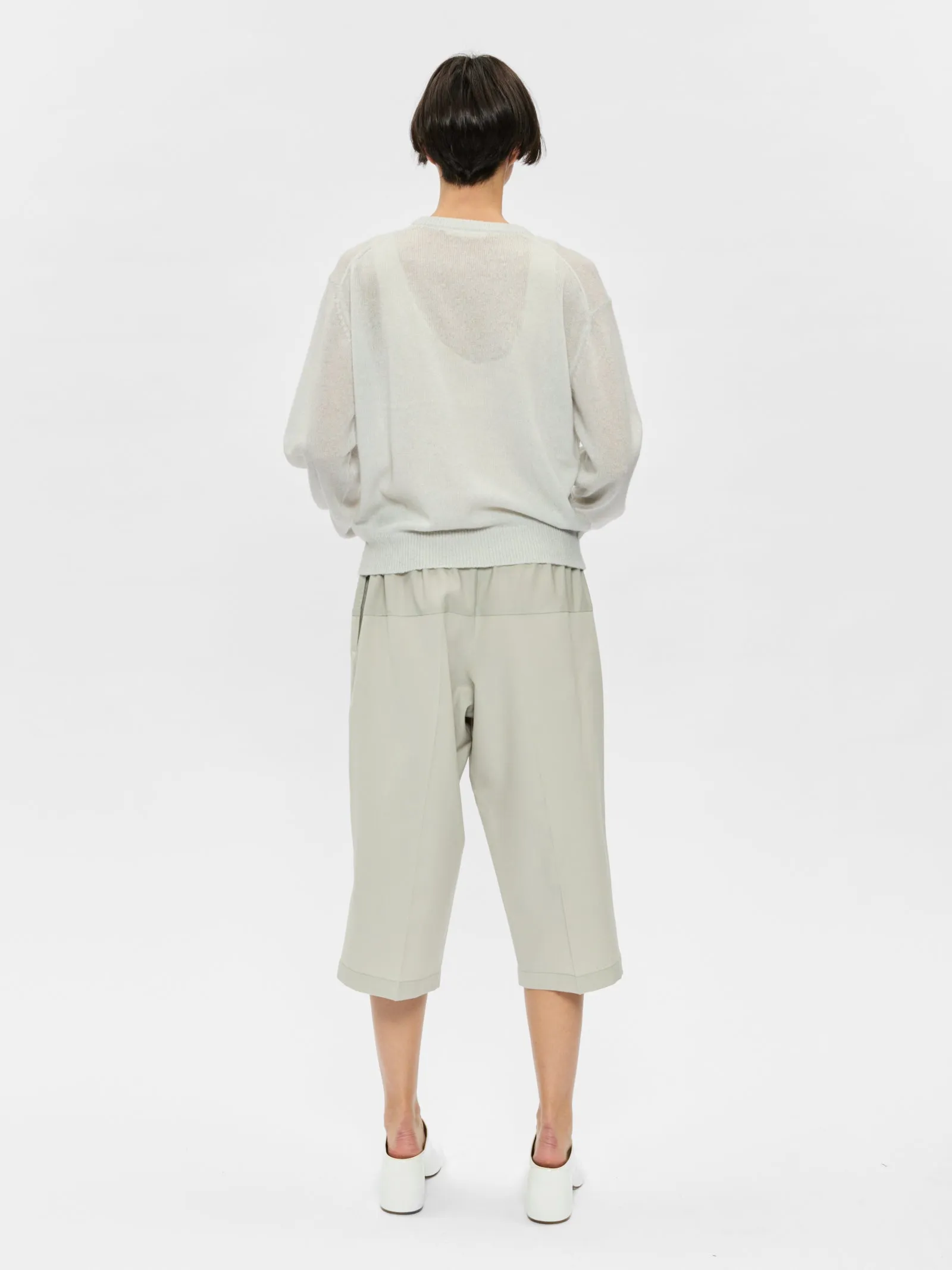 Sheer Crew Neck Stone sold by 6397 product image thumbnail 4