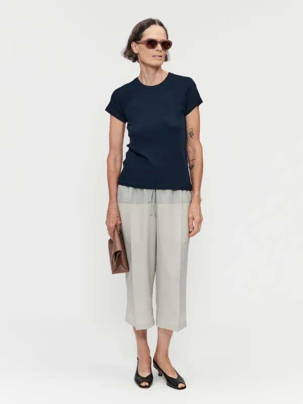 Raglan Slim Tee in Marine made by 6397