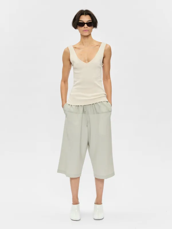 Ribbed V-Tank Oatmilk made by 6397