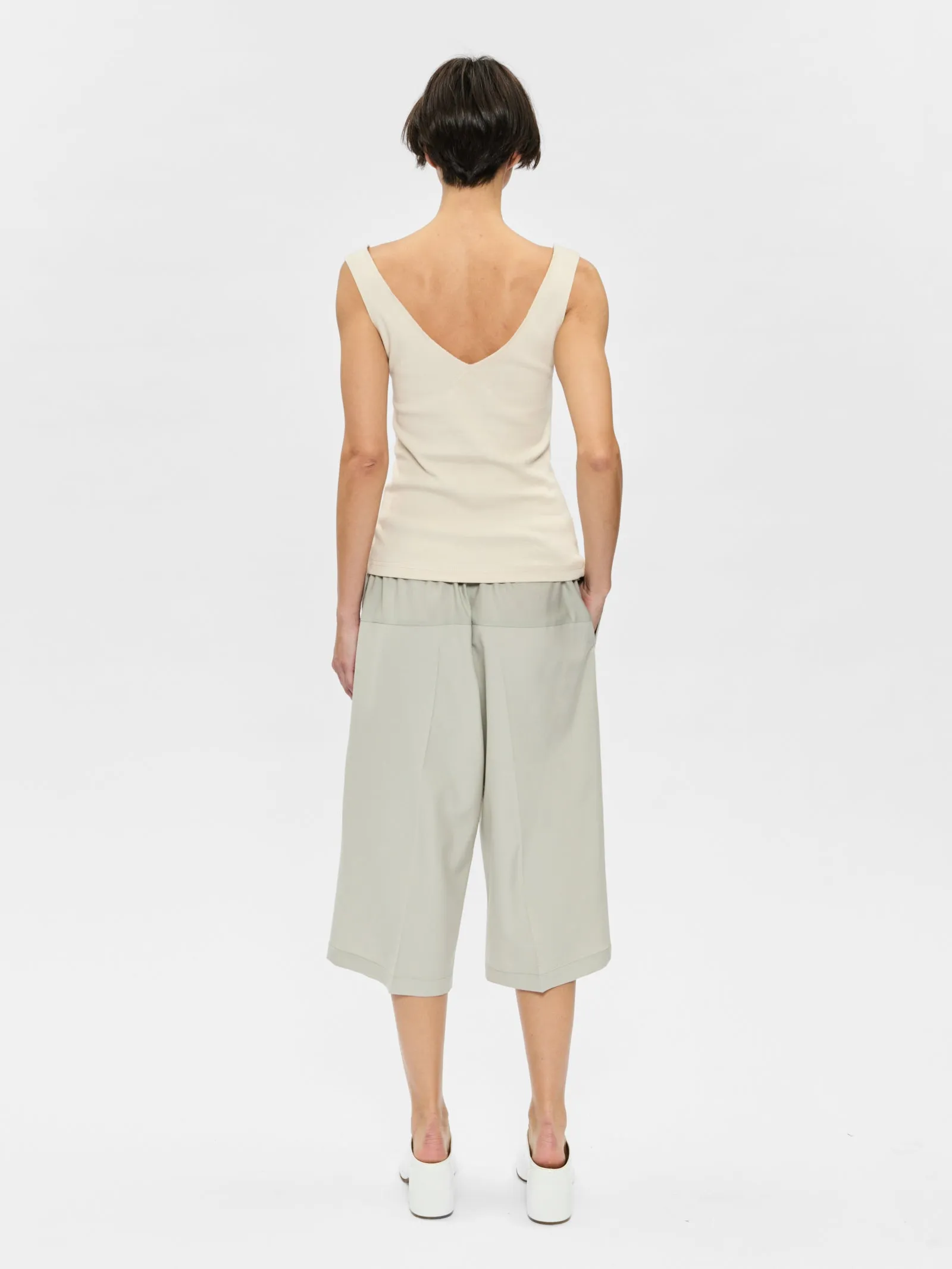 Ribbed V-Tank Oatmilk sold by 6397 product image thumbnail 3