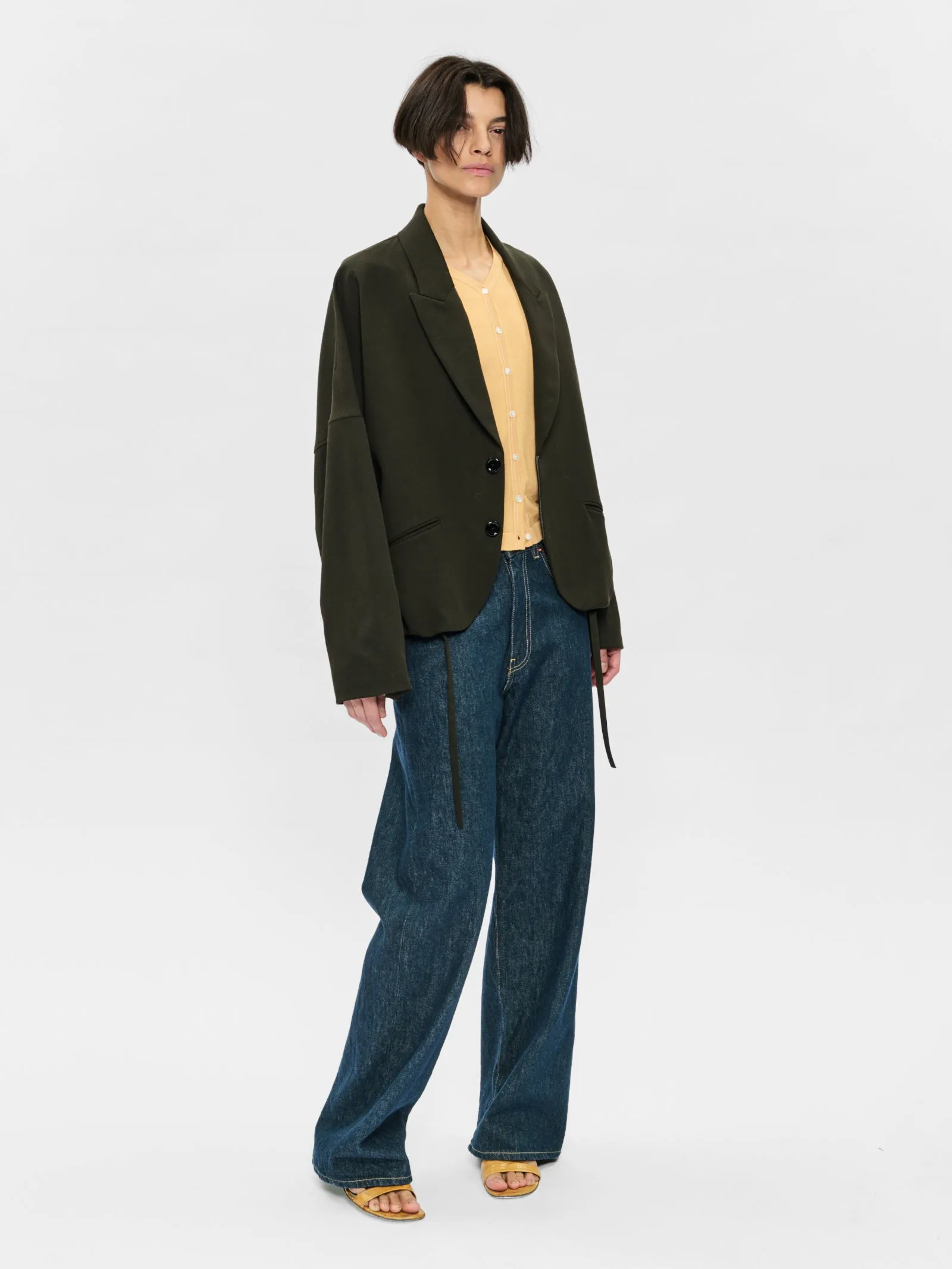 Relaxed Cardigan Blazer Army sold by 6397 product image thumbnail 2