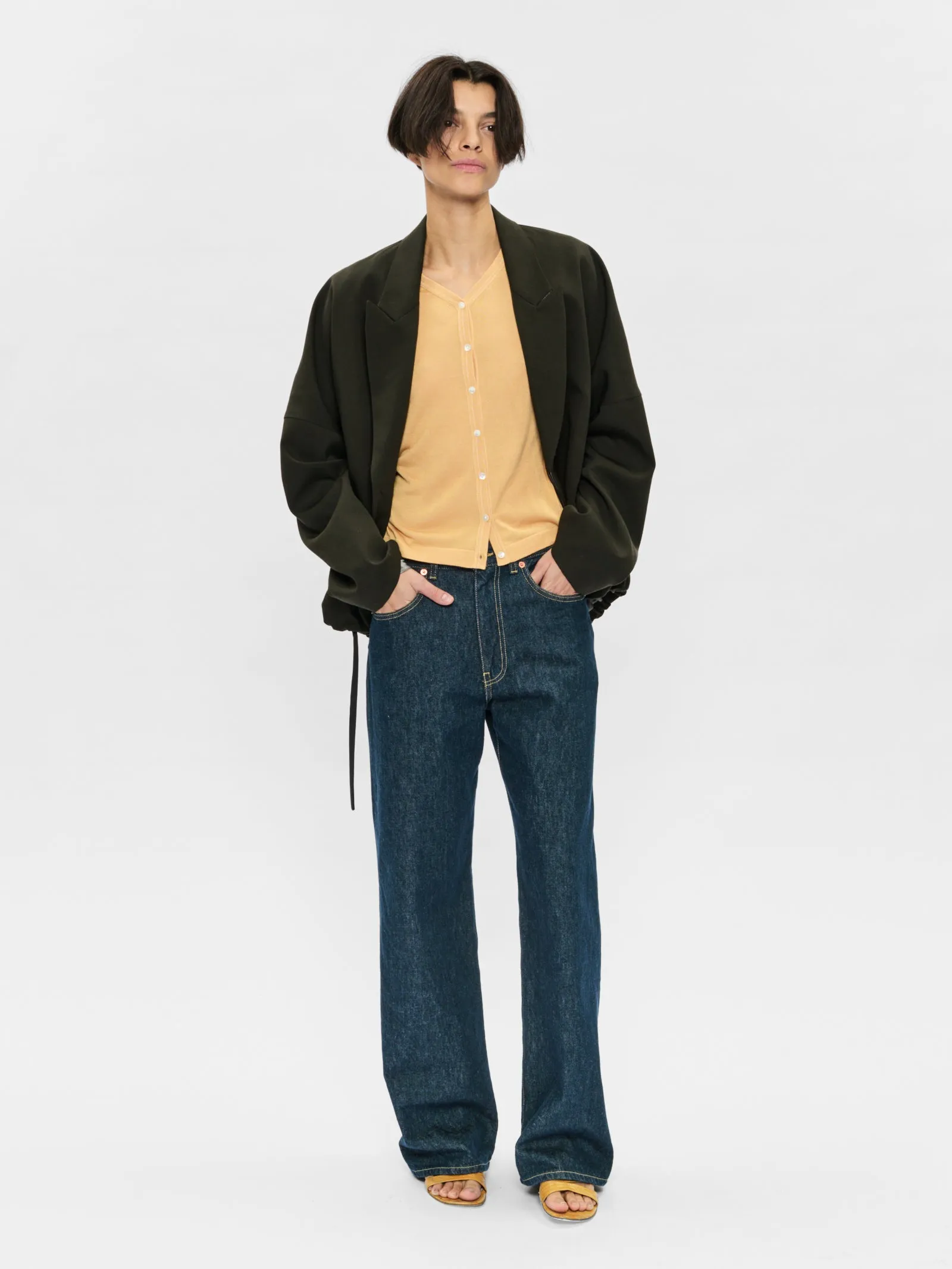 Relaxed Cardigan Blazer Army sold by 6397 product image thumbnail 5