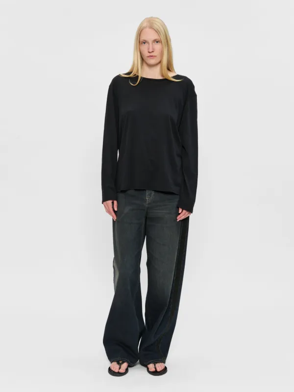 Longsleeve Man T Black made by 6397