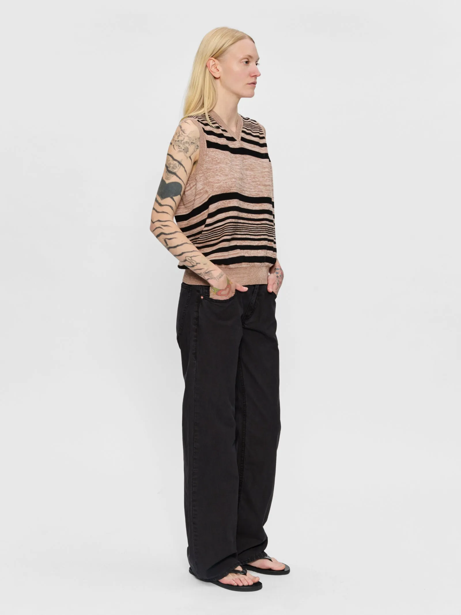 Twisted Vest Jet Stripe sold by 6397 product image thumbnail 2
