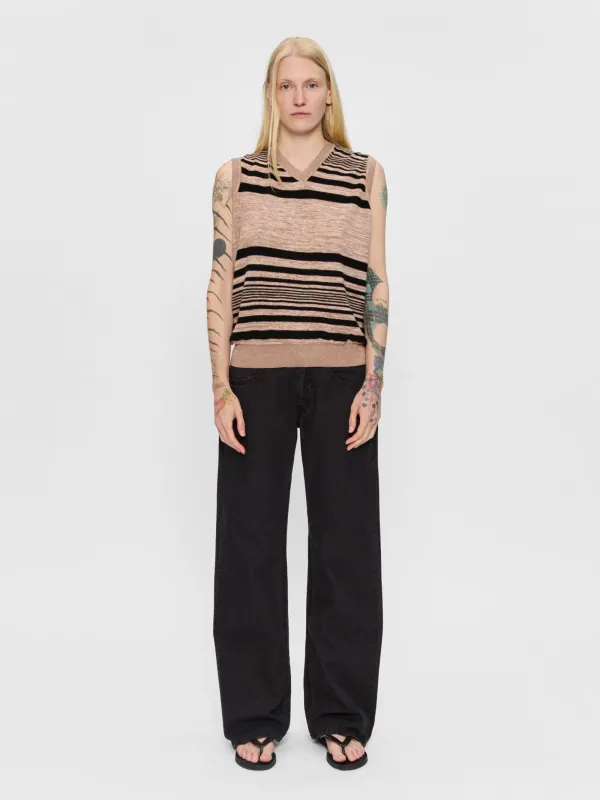 Twisted Vest Jet Stripe made by 6397