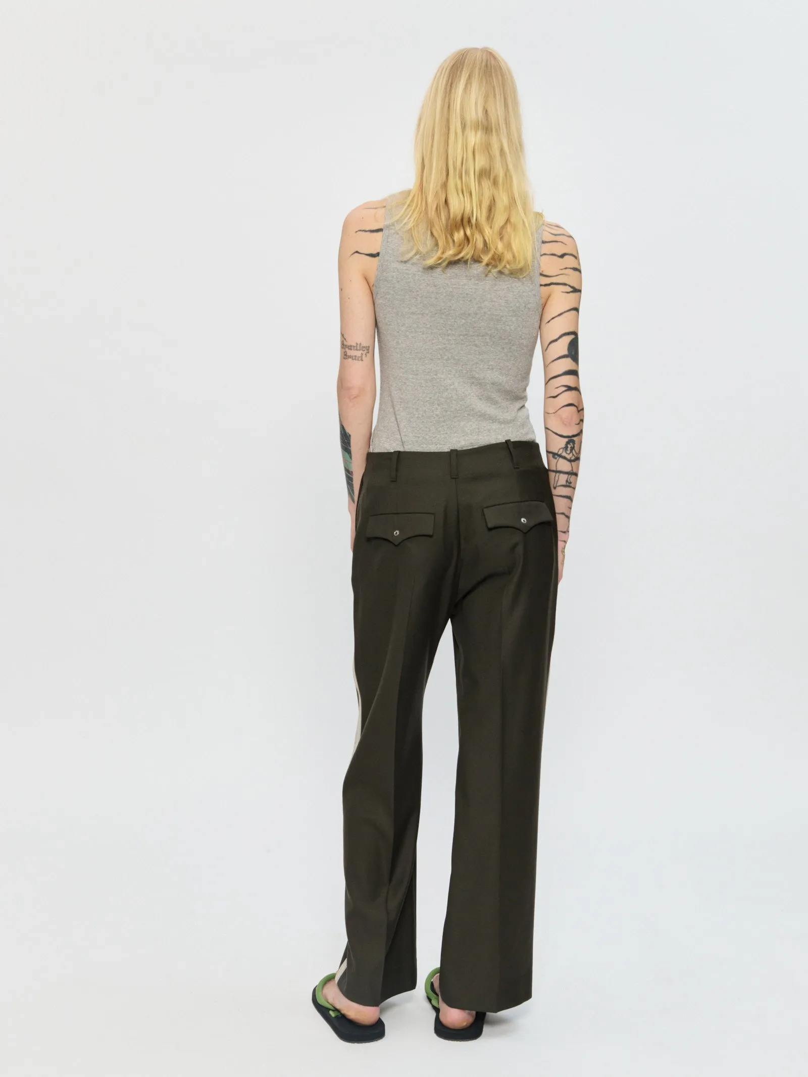 Square Neck Tank in Heather Grey sold by 6397 product image thumbnail 3