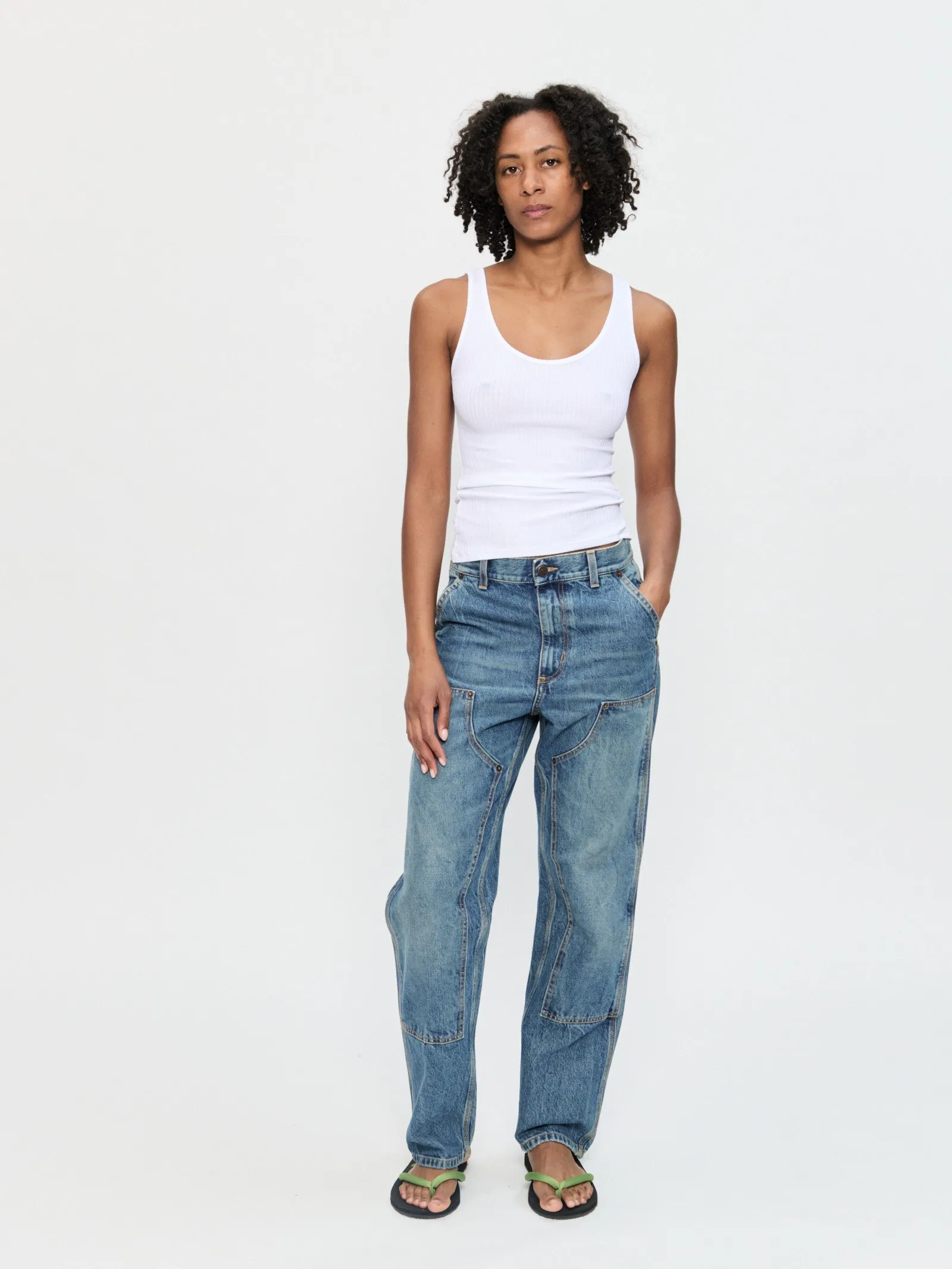 Luiza Tank Optic White sold by 6397