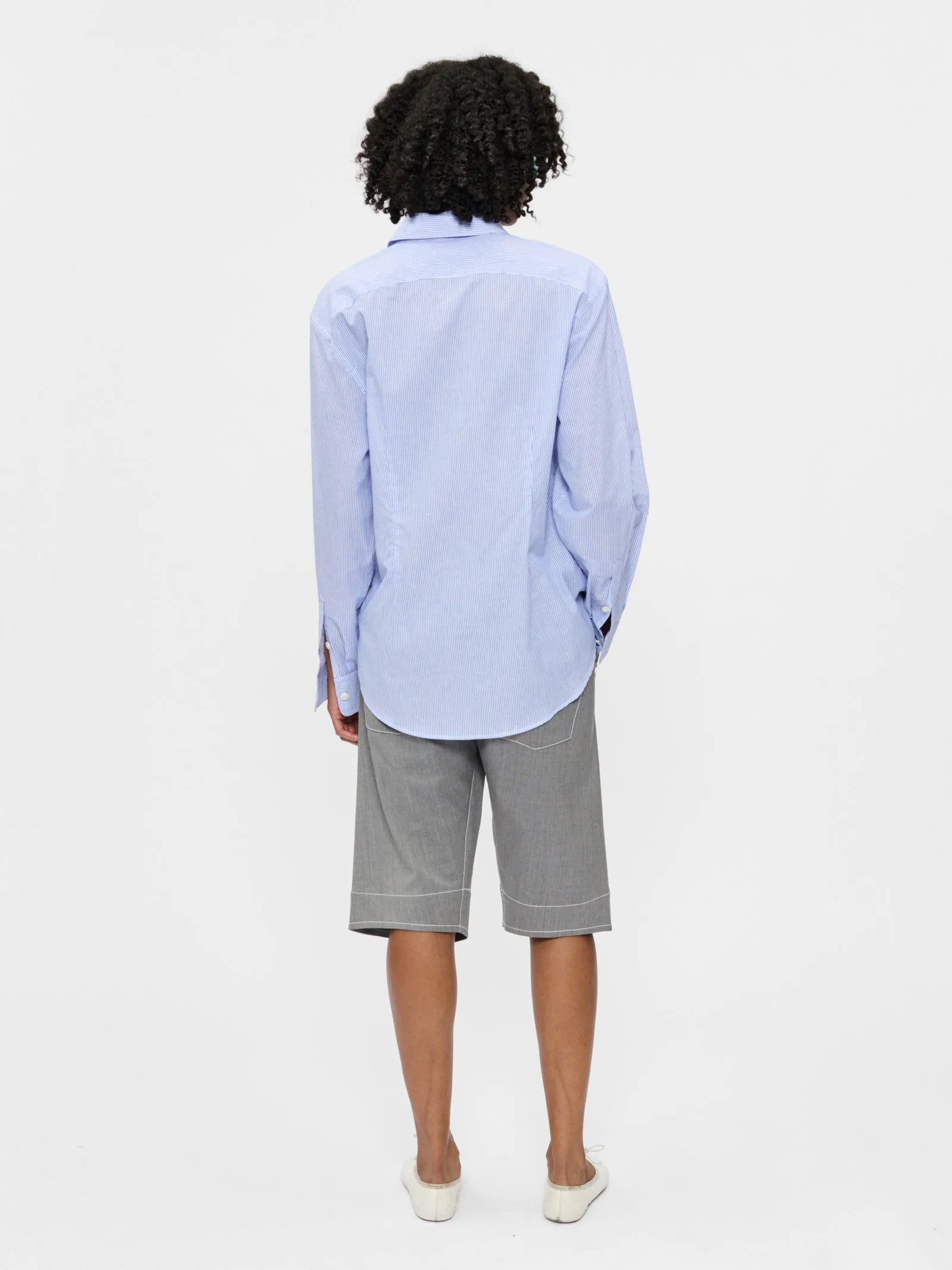 Dress Shirt French Blue Stripe sold by 6397 product image thumbnail 4