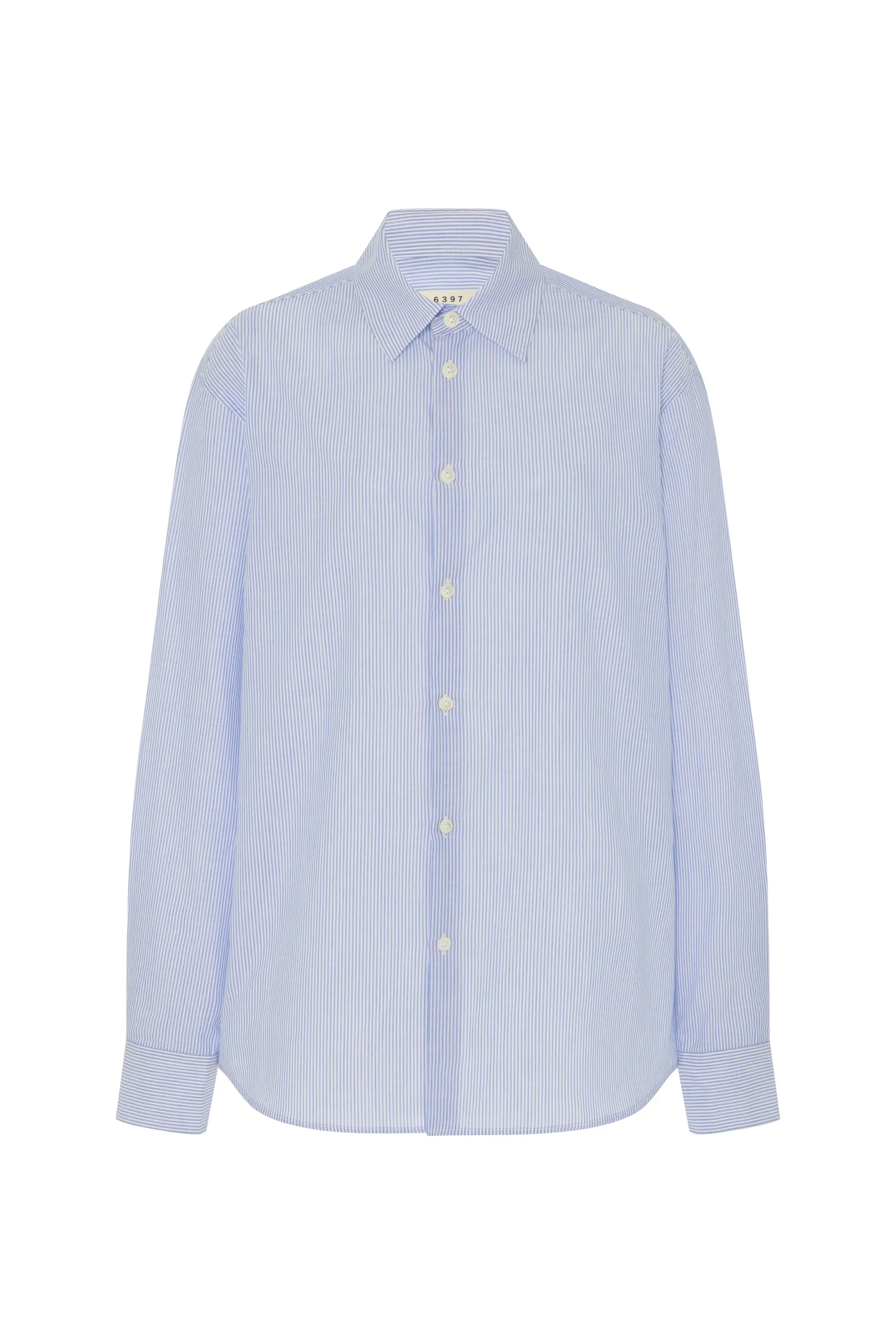 Dress Shirt French Blue Stripe sold by 6397 product image thumbnail 5