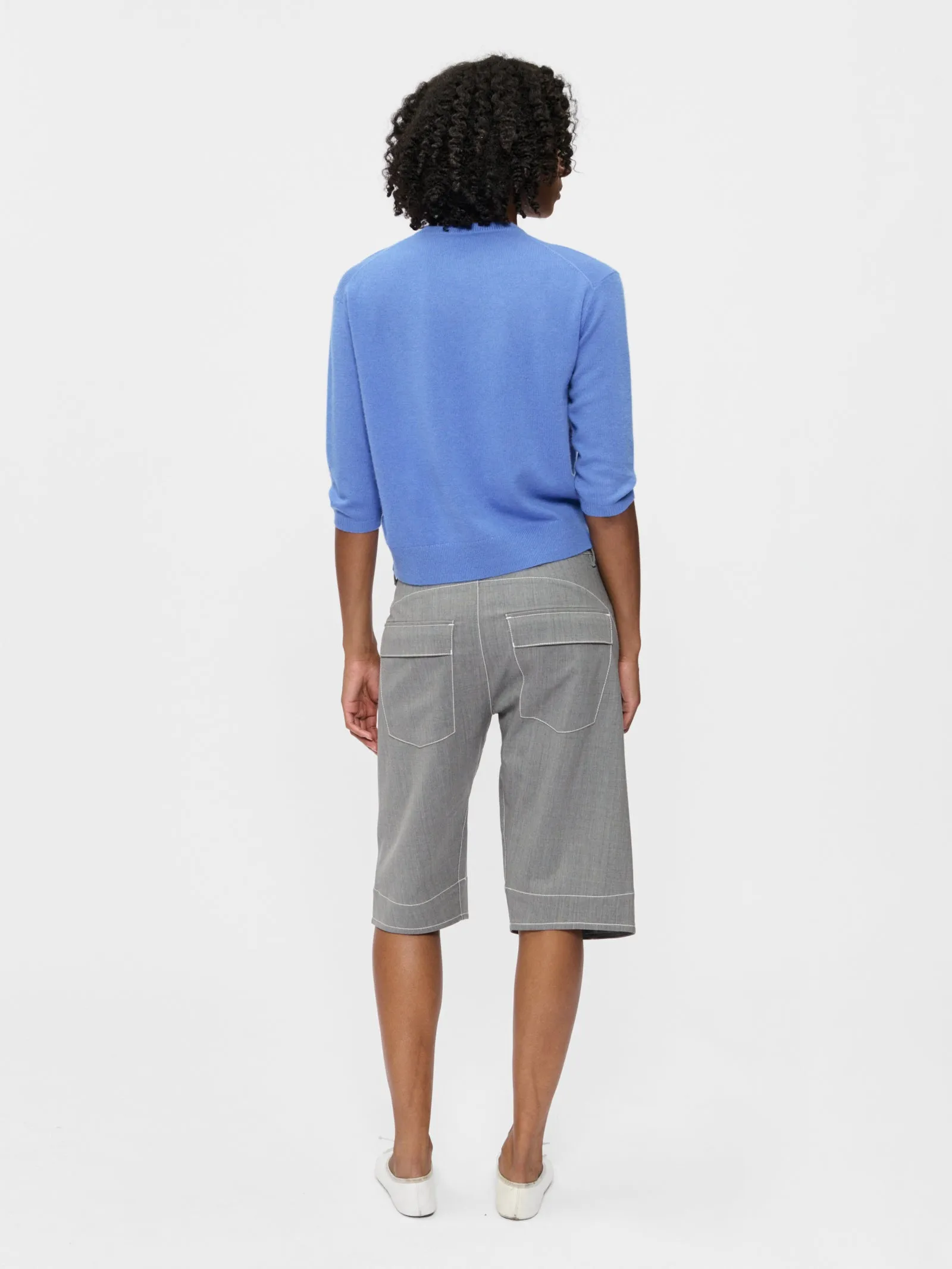 Elbow V Neck Cornflower sold by 6397 product image thumbnail 3