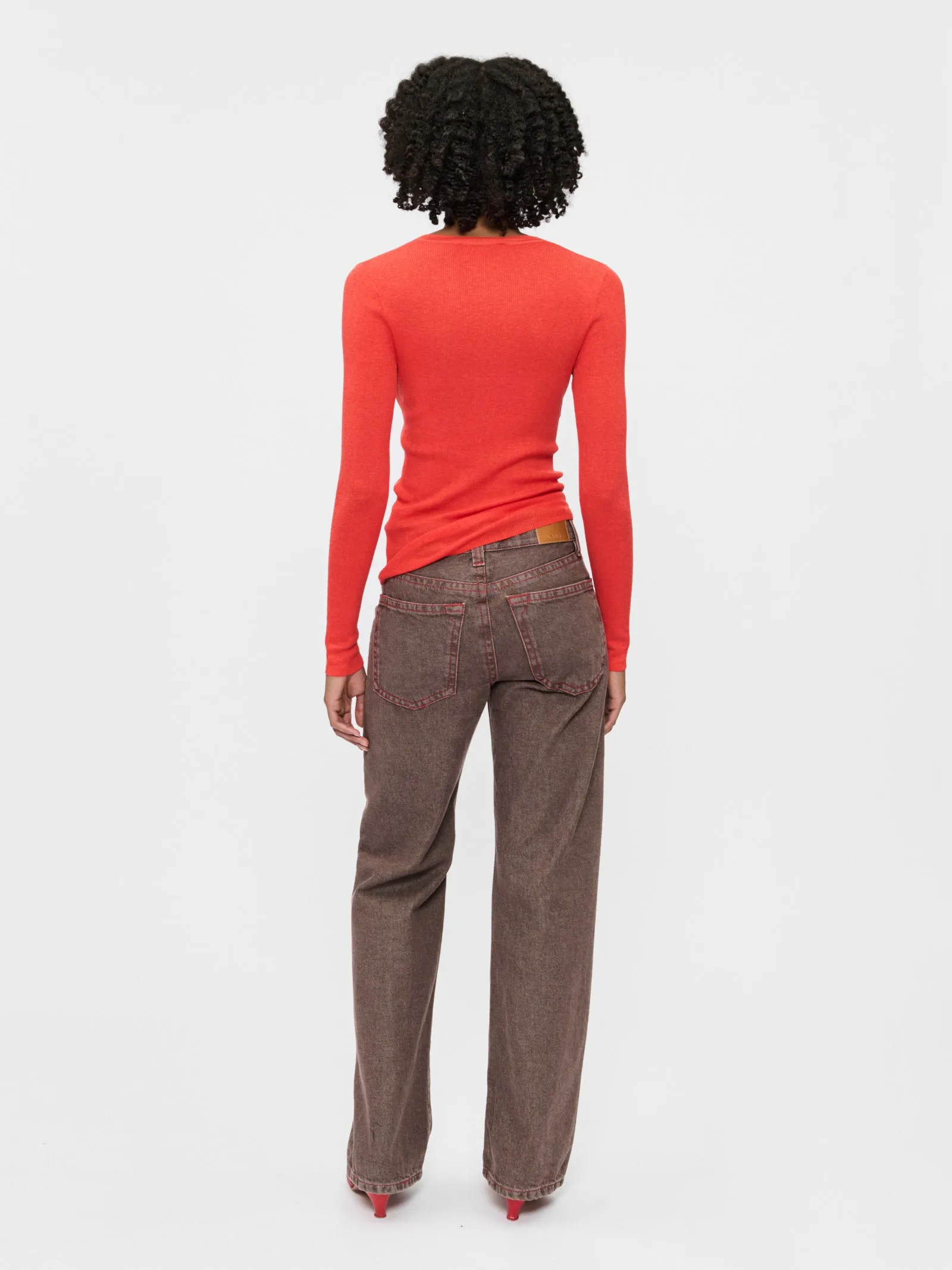 L/S Heirloom T Orange Red sold by 6397 product image thumbnail 3