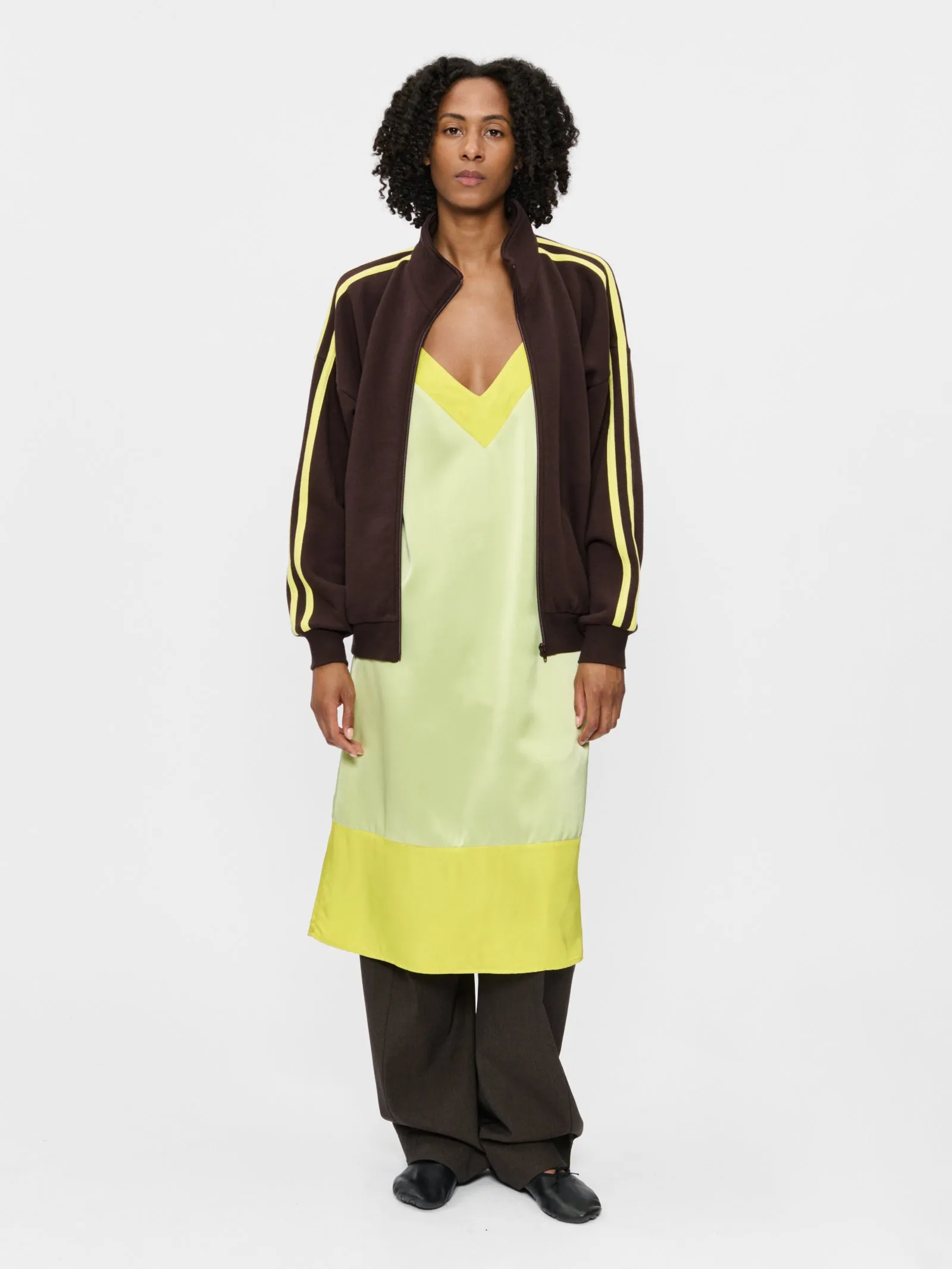 Fleecy Track Zip Up Soil sold by 6397 product image thumbnail 4
