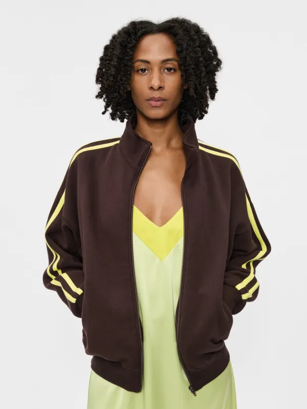 Fleecy Track Zip Up Soil made by 6397