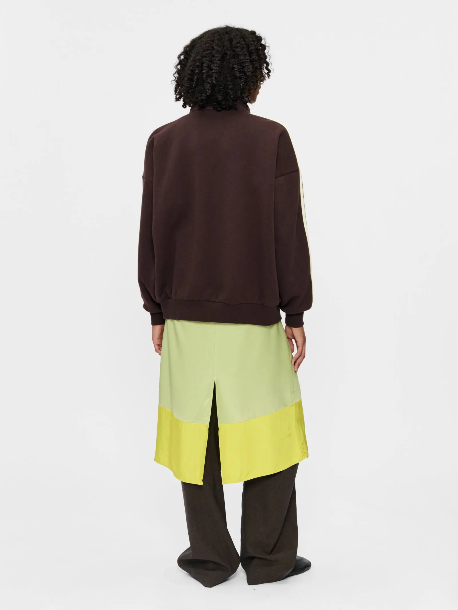 Fleecy Track Zip Up Soil sold by 6397 product image thumbnail 2