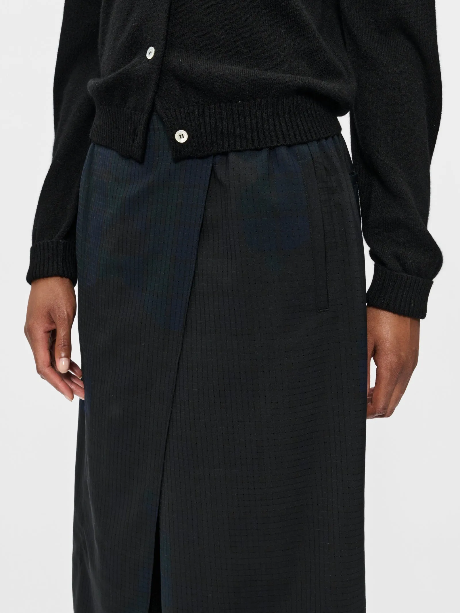 The Wrap Short Navy Tartan sold by 6397 product image thumbnail 4