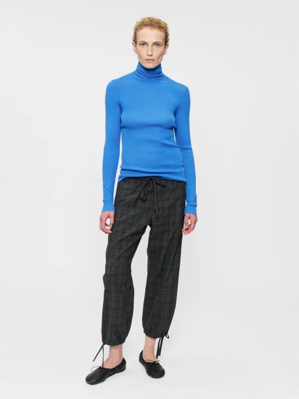 Ribbed Turtleneck Cornflower made by 6397