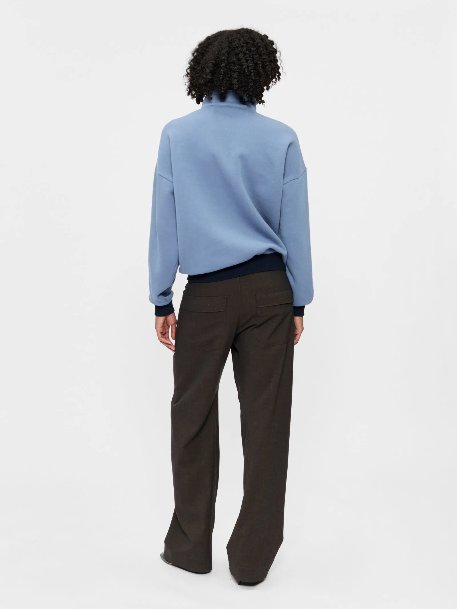 Fleecy Track Zip Up French Blue sold by 6397 product image thumbnail 5