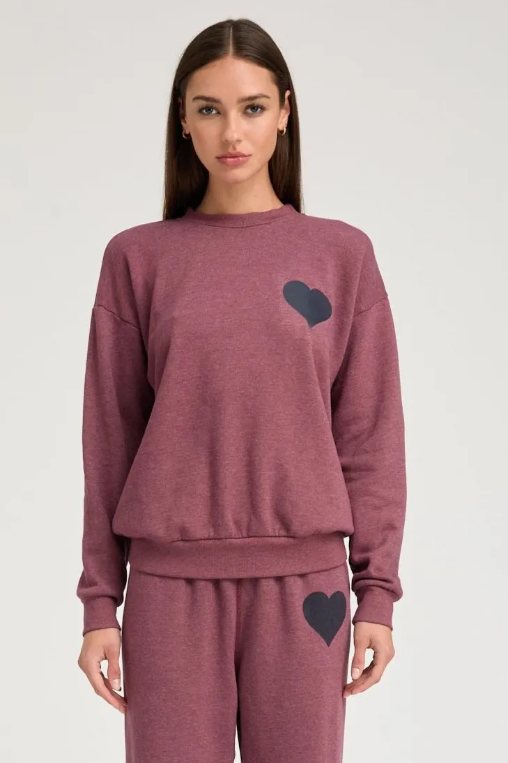 Pinot Heart Sweatshirt sold by SPRWMN
