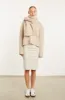 Oat Cashmere Wrap Scarf sold by SPRWMN