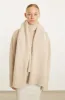 Oat Cashmere Wrap Scarf sold by SPRWMN