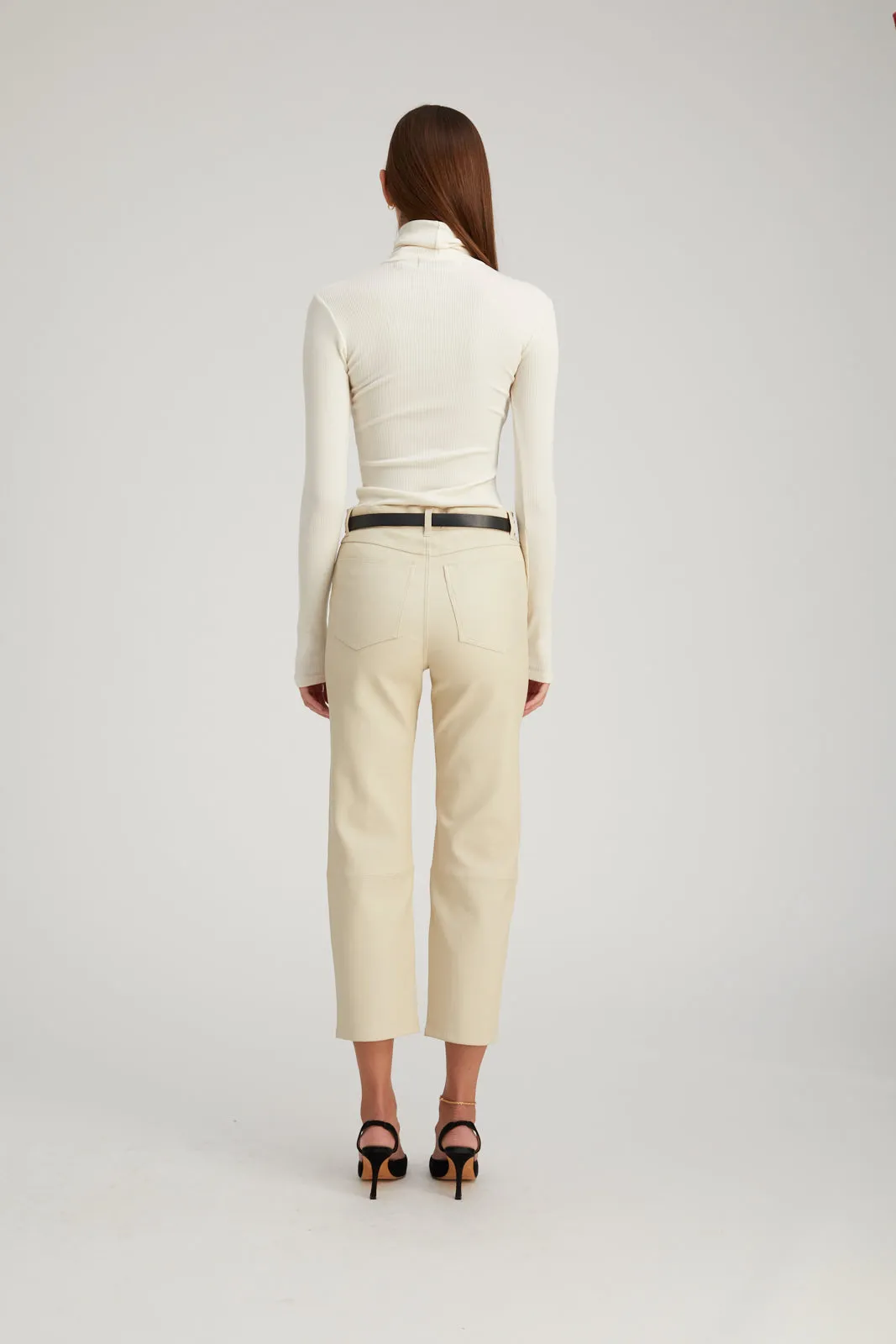 Ecru City Long Sleeve Mock Neck sold by SPRWMN product image thumbnail 4