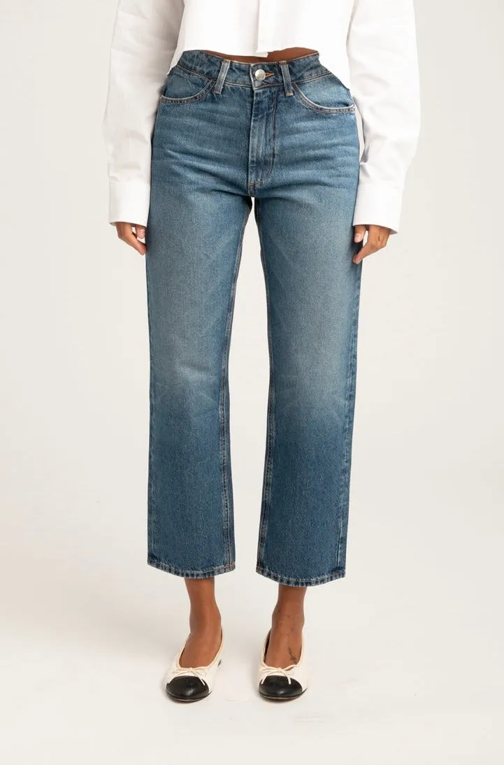 Gainsbourg Cropped Straight Leg Denim sold by SPRWMN product image thumbnail 3