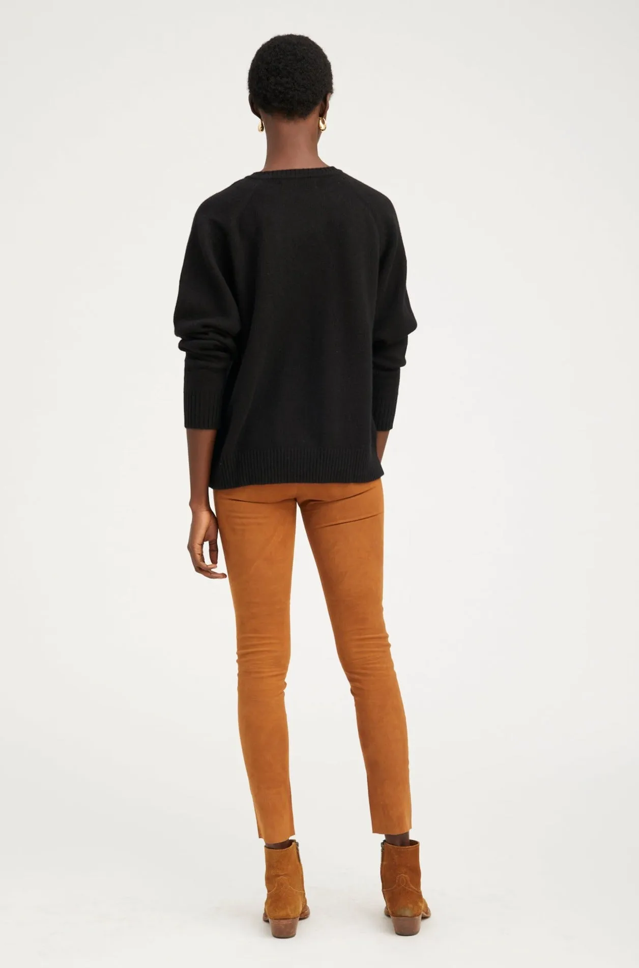 Cognac Suede Ankle sold by SPRWMN product image thumbnail 4