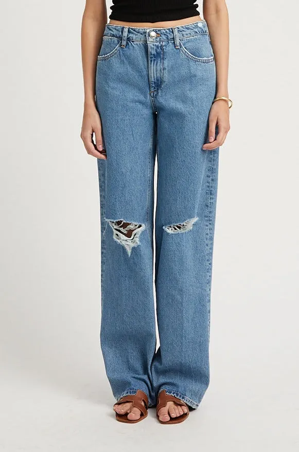 Josephine Distressed Baggy Denim sold by SPRWMN product image thumbnail 4
