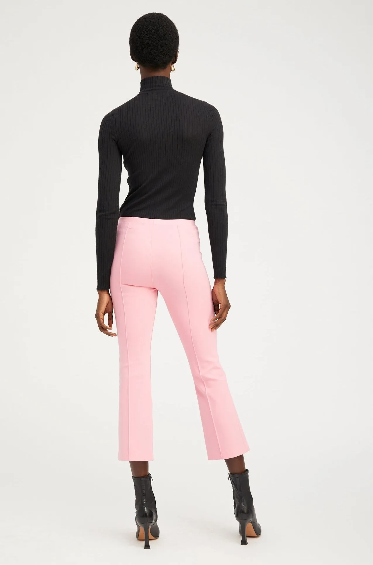 Rose Ankle Flare Pants with Pintucks sold by SPRWMN product image thumbnail 3