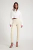 White Cropped Button Down sold by SPRWMN